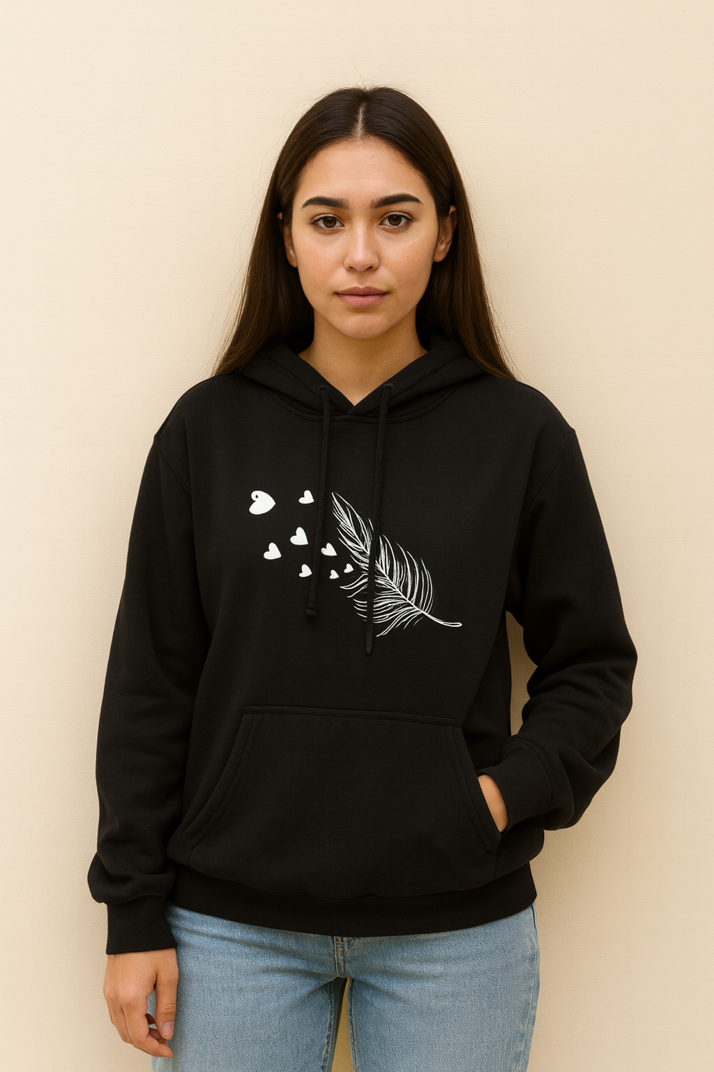 Mehzouq- Girl Pullover Hoodie