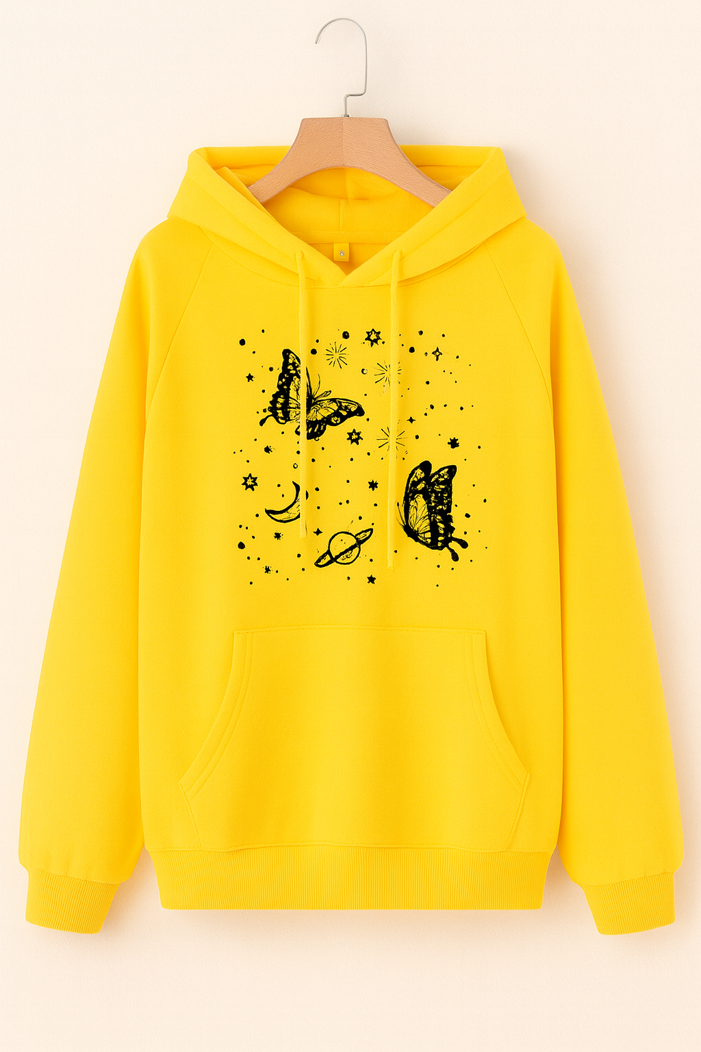 Mehzouq-Girls Butterfly Hoddie